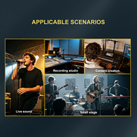 STABCL M-600 Mixeur de ligne professionnel à 6 canaux avec suppression du bruit, mini-mixeur sonore fabriqué au Guangdong pour guitare, clavier et ensembles de batterie