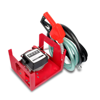 ערכת משאבת דלק חשמלית-דיזל ETM-60A עם מד דיגיטלי, מערכת תדלוק ניידת לרכב תעשייתי, מערכת העברת דלק ניידת, יצרן ציוד מקורי, 20-80 ליטר/דקה