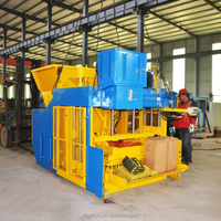 Machine à fabriquer des blocs automatique, personnalisation de la taille et de la forme des briques, machine à fabriquer des briques manuelle mobile diesel, machine à fabriquer des blocs de béton