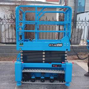 مجنزرة صغيرة صغيرة ذاتية الدفع مقص كهربائي هيدروليكي منصة - Product Image 2