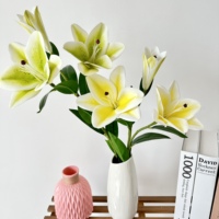 Bunga Lily of the Valley Buatan 3D Cetak Grosir untuk Dekorasi Pernikahan, Rumah, Hari Ibu & Natal