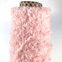 Factory Manufacture Selling Comfortable Hilados De Poliester 100% Polyester Fancy Napped Yarn for Knitting Sweater Scarf