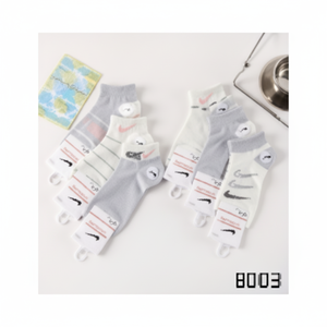 Calzini corti sportivi a 5 piedi in cotone 100% assorbente sudore Logo personalizzabile stampa digitale a sublimazione Technics - Product Image 1