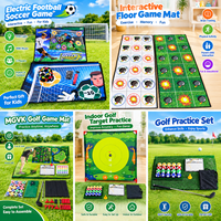 Ensemble de jeu de golf pour l'entraînement des enfants 2027, jeu de golf d'entraînement pour l'intérieur et l'extérieur, jouet sportif avec ballons de football et sac de transport