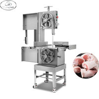 Machine à découper les os en acier inoxydable de haute qualité pour usage commercial, machine à découper les os électrique pour la découpe de la viande congelée