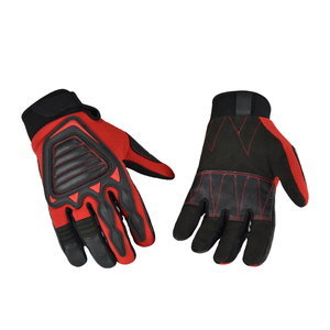 ถุงมือนิรภัย TPR กันลื่นทนทานต่อแรงกระแทกเป็นมิตรกับสิ่งแวดล้อมสำหรับงานดับเพลิงและบ่อน้ำมัน - Product Image 1