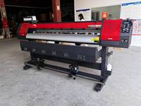 Imprimante à jet d'encre numérique pour bannières flexibles en vinyle de 1,8 m, prix de l'imprimante grand format Xp600 I3200 à solvant écologique