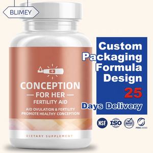 ยาเม็ดเสริมความอุดมสมบูรณ์ของกรดโฟลิก Isoflavones เลซิตินโคลีนช่วยเพิ่มความอุดมสมบูรณ์ของแท็บเล็ตสำหรับผู้หญิง - Product Image 1