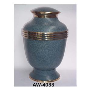 Urna de cremación conmemorativa funeraria Urna de cenizas de recuerdo muy exigente Gama exclusiva disponible en urnas conmemorativas funerarias de metal - Product Image 2