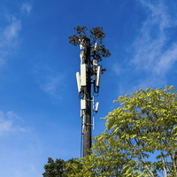 Antenne de 20 m, poteaux monopodes en acier pour communication, tours discrètes intégrées aux arbres, tours bioniques intégrées aux arbres