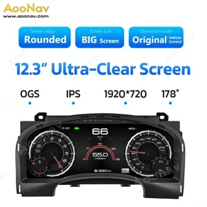 15.1" Car LCD Digital Cluster for Chevrolet GMC YUKON Tahoe Suburban 2007-2014 Original Stereo Virtual <b>Speedometers</b> Dashboard - Product Image 5