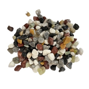 Puces mélangées naturelles multicolores pour plantes d'intérieur d'aquarium et décorations de vases - Product Image 2