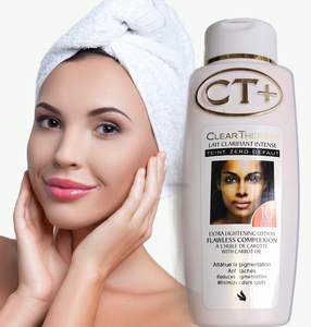 Crème hydratante éclaircissante et blanchissante à l'huile de carotte CT Hot White pour peaux noires - Product Image 2