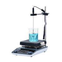 Agitador Digital con Placa Calefactora LACHOI LCS-MSA-HD II de 950W con RS232 y Programa de 6 Etapas para Laboratorios de I+D Farmacéutica
