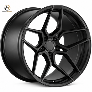 ล้อแม็กซ์อะลูมิเนียมฟอร์จ 6061-T6 สีดำด้านเว้าลึก ขนาด 18-24 นิ้ว แบบ Y-Spoke สำหรับ BMW Audi Mercedes Porsche <span class=keywords><strong>Tesla</strong></span> - Product Image 3