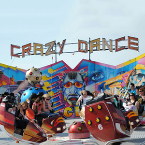 Fairground Ride Break Dance Crazy Amusement Spinning Rides 18/24 Personas Capacidad Nuevo diseño a la venta - Product Image 5