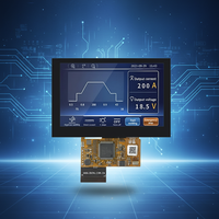 Módulo de Pantalla LCD TFT IPS Ultrafino DWIN de 4.3 Pulgadas, 480*272, Estructura COF, Puerto Serial, Pantalla Táctil, Panel HMI