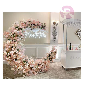 <span class=keywords><strong>Sfondo</strong></span> unico fiore di luna stile luna Flower Flower <span class=keywords><strong>sfondo</strong></span> per matrimonio festa di compleanno decorazioni - Product Image 3