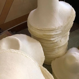 Nhà Máy Giá Rẻ Bán buôn mũ rơm cơ quan bangora <span class=keywords><strong>hat</strong></span> Trung Quốc 5bu với Vent Nhật Bản 5bu giấy cỏ Raffia mũ rơm cơ quan - Product Image 3