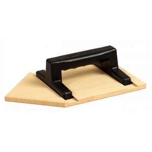 KS TOOLS-144,0583 Flotador madera, puntiagudo, 180x270mm - EAN 4042146271988 MARTILLOS Y CINCELES FLOTADORES - Product Image 1