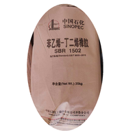 Caoutchouc styrène-butadiène de haute qualité d'origine chinoise Sinopec Sbr 1502 / Caoutchouc styrène-butadiène 1502 / Sbr 1502E 1712 Matière première en caoutchouc