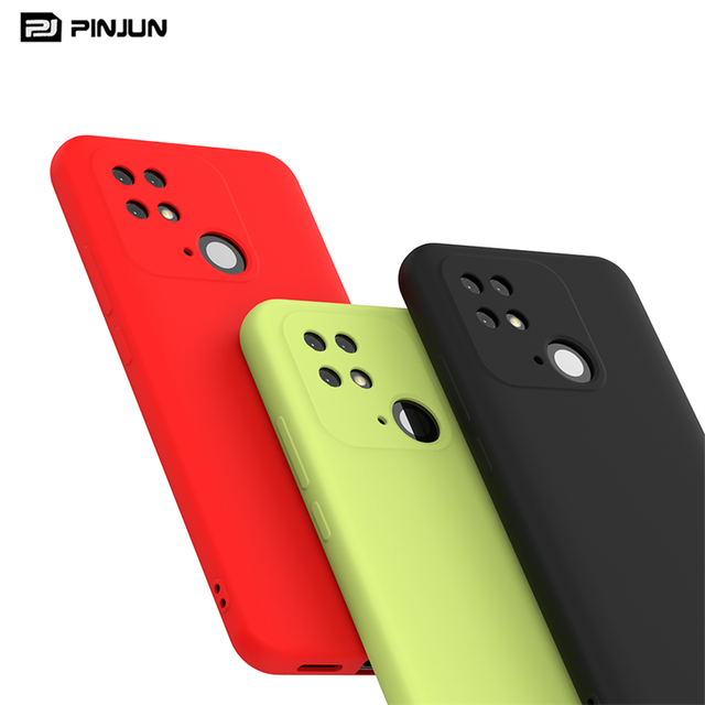 Soft Touch Solid Color Protective Touchntuff Shockproof Phone Cases for Xiaomi Redmi 10C Fundas De Telfono Silicona Case