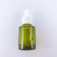 18/410 20/410 compte-gouttes à bouchon à vis anti-déversement en aluminium or argent avec pipette en verre pour bouteilles d'emballage cosmétique