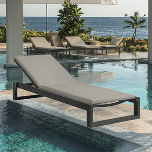 <span class=keywords><strong>Lettino</strong></span> da <span class=keywords><strong>spiaggia</strong></span> in metallo nero dal Design moderno <span class=keywords><strong>lettino</strong></span> da <span class=keywords><strong>spiaggia</strong></span> <span class=keywords><strong>lettino</strong></span> da sole in alluminio con ruote lettini da sole in alluminio per Hotel - Product Image 1