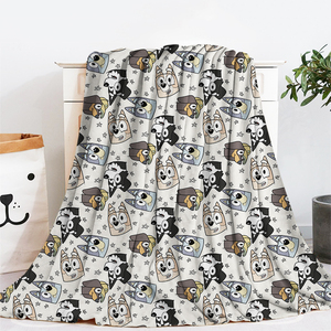 Tùy Chỉnh Thiết Kế Thăng Hoa Chăn Bán Buôn <span class=keywords><strong>100</strong></span>% <span class=keywords><strong>Polyester</strong></span> Thăng Hoa Cực Flannel Lông Cừu Em Bé Chăn - Product Image 5