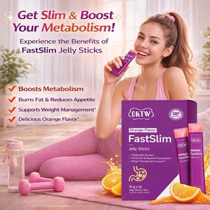 OKTW FastSlim Palitos de Gelatina con Sabor a <span class=keywords><strong>Naranja</strong></span> |   En stock, muestras gratuitas disponibles, suplemento dietético OEM de marca privada - Product Image 1