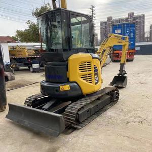 Mini-excavatrice KOMATSU PC35MR de 5 tonnes avec godet de creusement d'une capacité de 0,2 m³, moteur Hitachi d'occasion, pompe Sany - Product Image 1
