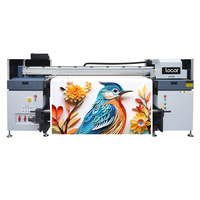 Impresora híbrida UV Locor/Mimage de 1,8 m de ancho, nueva máquina plana I3200 de 3 a 6 uds para papel tapiz de pancarta rígida de PVC, flexible de cuero, nuevo