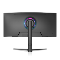 Moniteur incurvé VA personnalisable OEM de 34 pouces, 4K, 144 Hz, résolution 3440x1440 pour le jeu sur ordinateur de bureau et l'e-sport