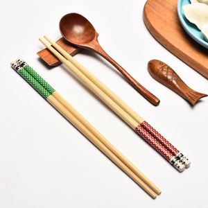 Eco-Friendly Bamboo <b>Panda</b> Chopsticks Set, Colorful Printed Reusable Tableware for Home Dining, Custom Logo Promotional <b>Gift</b> - Product Image 3