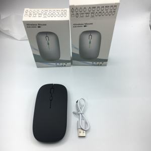 Souris sans fil Bluetooth double mode en promotion, rechargeable, silencieuse, ultra-fine, pour bureau, jeux, lumineuse - Product Image 6