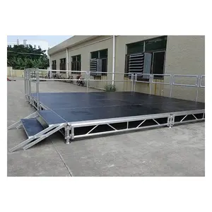 Outdoor Stage Easy Install Luxury 4ft Alloy Stage For Event