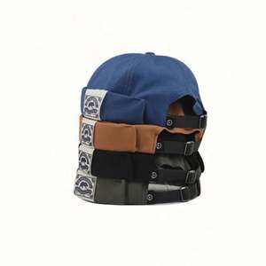 Gorra de Béisbol sin Visera Personalizada de Fábrica al por Mayor para Hombre, Ajustable - Product Image 1