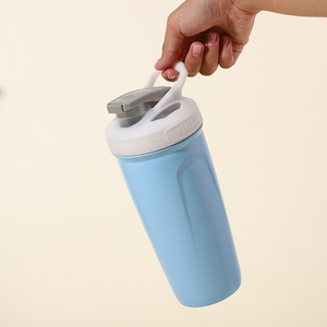 500ml 750ml đôi tường tùy chỉnh <span class=keywords><strong>Shaker</strong></span> chai chân không cách nhiệt chai thép không gỉ protein bột <span class=keywords><strong>Shaker</strong></span> cho tập thể dục - Product Image 3
