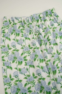 All'ingrosso <span class=keywords><strong>pigiama</strong></span> in <span class=keywords><strong>cotone</strong></span> <span class=keywords><strong>pigiama</strong></span> abbigliamento da notte personalizzato stampa floreale Casual set pigiami di bambù manica lunga - Product Image 5