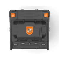 Soudeuse par fusion de fibres haute précision à 4 moteurs, alignement de cœur, épissage en 7s, chauffage en 18s, écran tactile capacitif, OPM, VFL pour FTTH