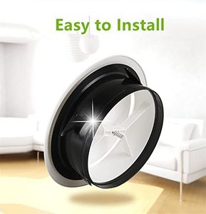 Quạt Thông Gió Tròn Cho Máy Điều Hòa, Thiết Bị Thông Gió Gắn Tường - Product Image 4