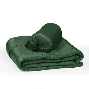 Waterproof Picnic Blanket Custom Design With Carry Bag, Portable Folding Fleece Thermal Winter Camping Blanket