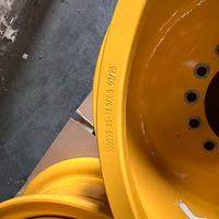 Forged Steel Tubeless Wheel Rim 25-19.50/2.5 for BELL B25E B30E DOOSAN DA30-7 LIEBHERR TA230 Articulated Dump Truck