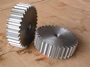 Sertleştirme ve temperleme orta karbon alaşımlı çelik 45 çelik şanzıman dişlileri düz dişli beton mikserine uygulanır - Product Image 2