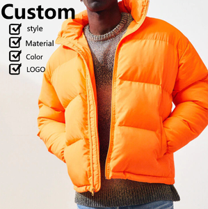 Chaqueta de Plumón para Hombre, Chaqueta Gruesa de Invierno, Abrigo con Logotipo Personalizable - Product Image 1