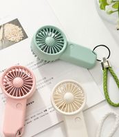 Ventilateur portable mini à la mode avec cordon, ventilateur personnel créatif et frais pour cadeaux promotionnels et d'affaires