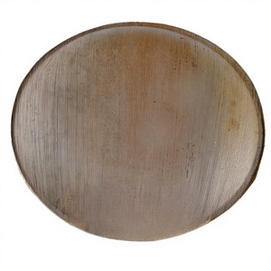 Plato de Servir de Hoja de Palma, Color Sólido, Minimalista, Ecológico, Biodegradable, Duradero, Apto para Alimentos, Desechable, para Fiestas, con Grabado, Paquete de 6 - Product Image 6