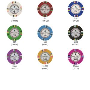 ชิปโปกเกอร์600สำหรับเล่นเกมแบบมืออาชีพพร้อมถาดสำหรับผู้เล่น - Product Image 3