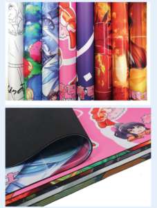 <b>Custom</b> TCG Playmat Rectangular 700x300x2mm Fabric Waterproof Cartoon Gaming <b>Mouse</b> <b>Pad</b> Sublimation Print Card Game Mat - Product Image 4