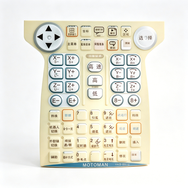 Teach Pendant Keypad Membrane YKS-001C for on Repair Service for Reliable for Stable Performance